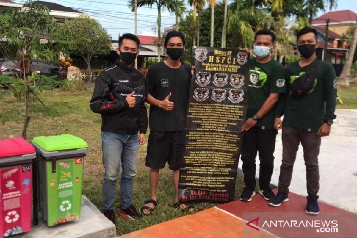 HSFCI Chapter Pontianak lakukan aksi nyata mencintai kebersihan