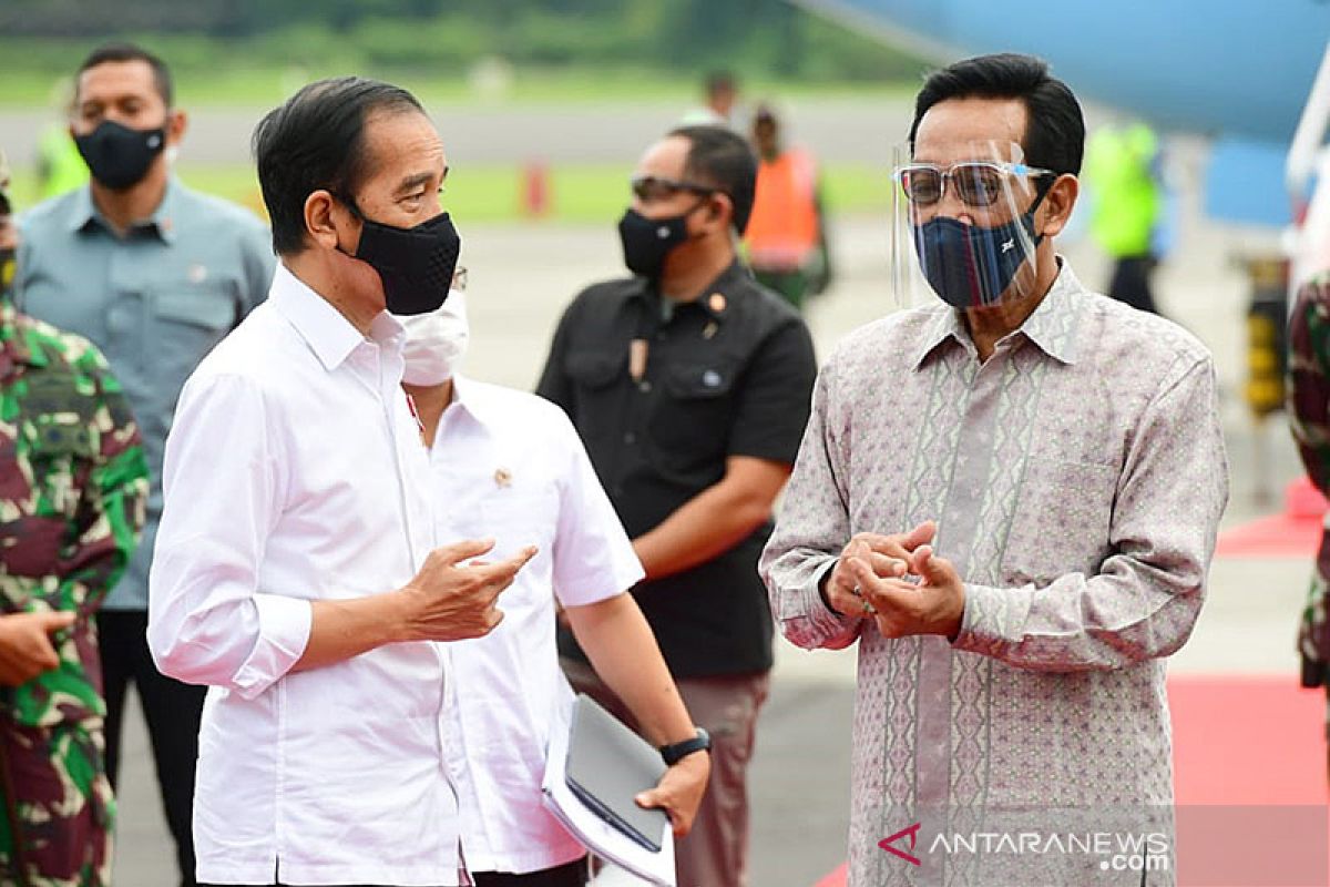 Presiden Jokowi berharap vaksinasi segera selesai, ekonomi bangkit kembali