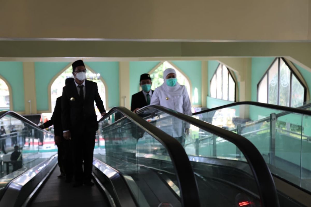 Masjid Agung Sidoarjo dilengkapi 