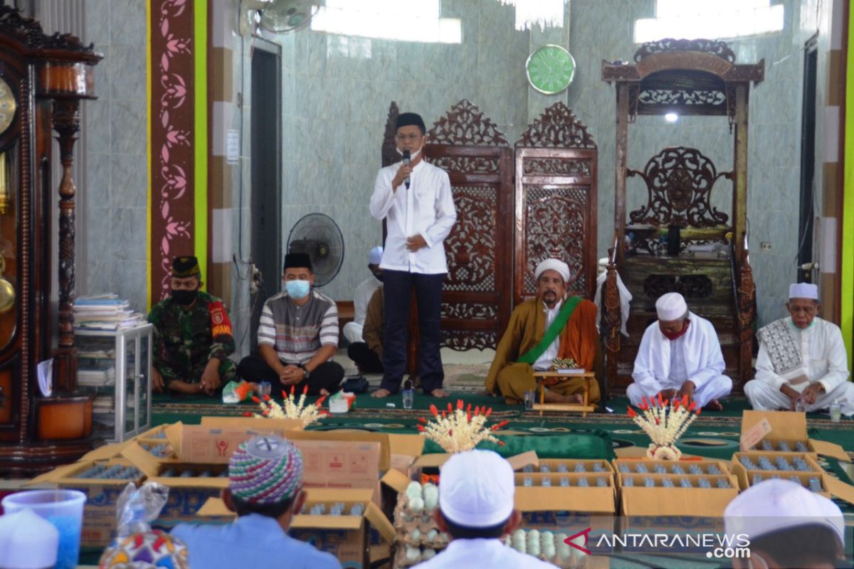 Wabup hadiri peringatan Isra Miraj tiga desa di Batola