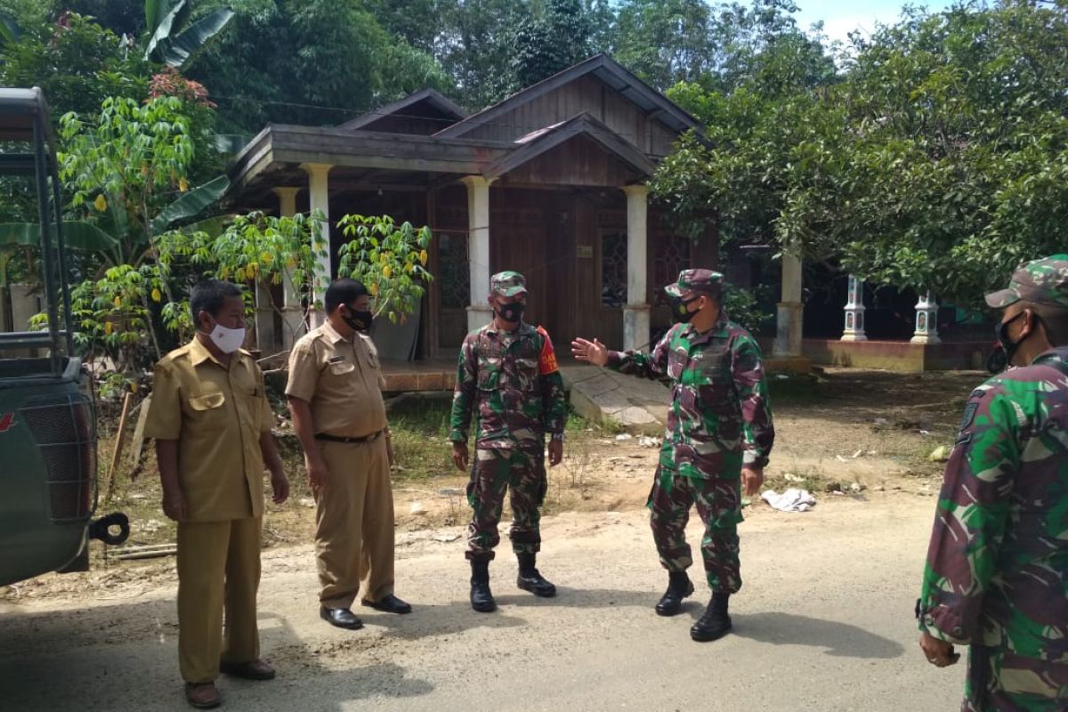 Dandim 1008/Tanjung tinjau lokasi TMMD Ke-110