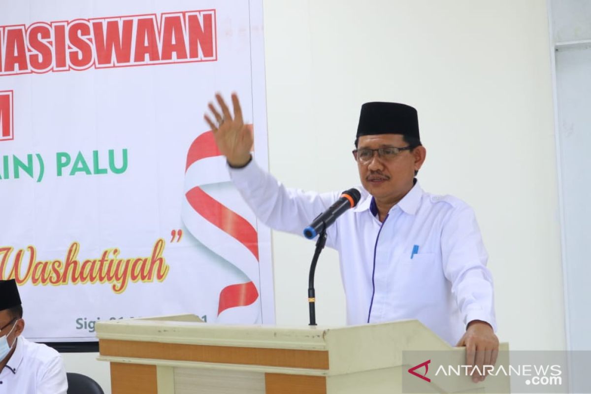 Rektor IAIN Palu  minta dosen-mahasiswa kerjasama lakukan riset ilmiah