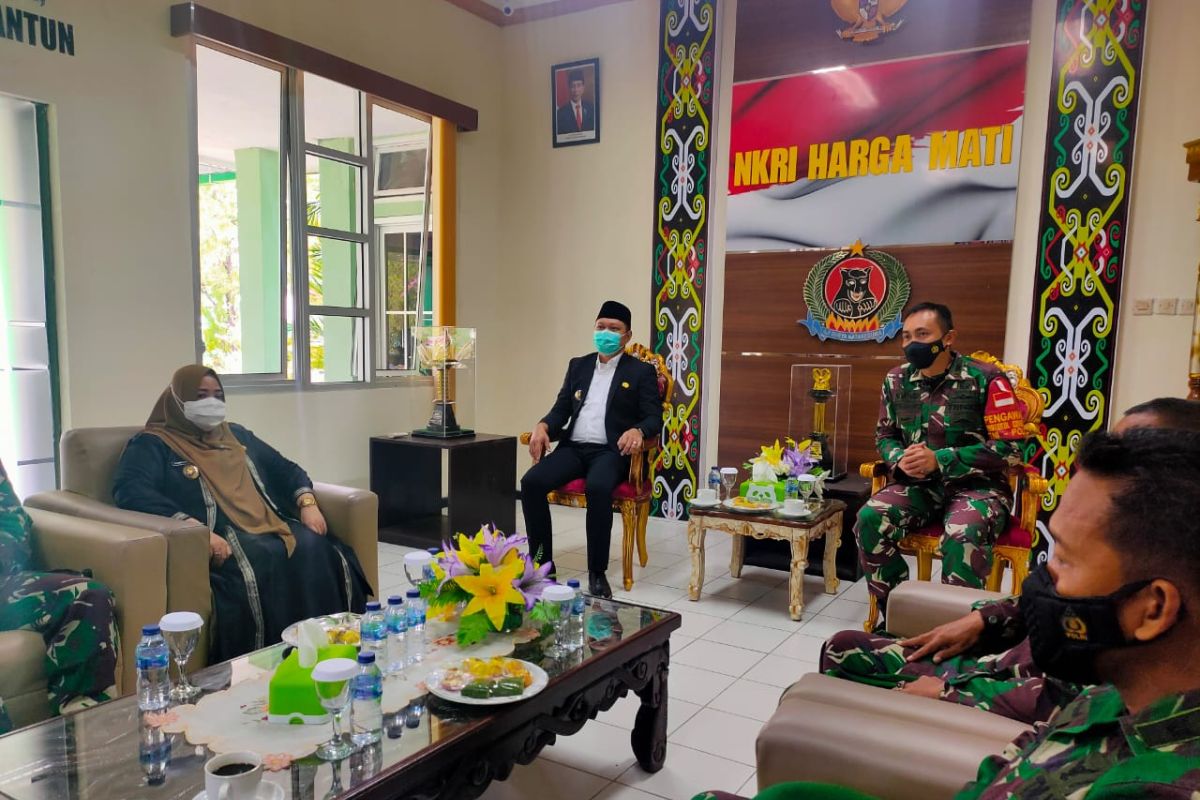 Hari pertama kerja Bupati Paser silaturahmi ke unsur forkopimda