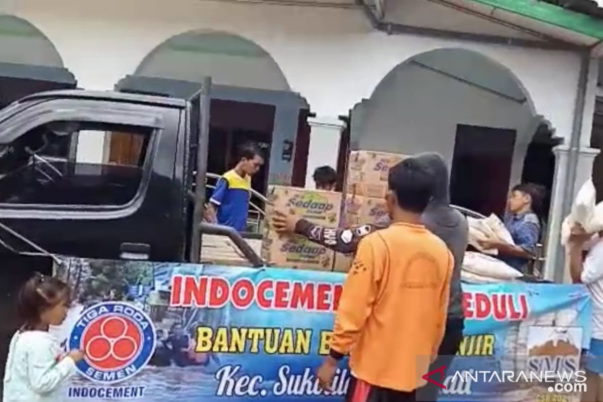 Indocement Peduli bantu korban bencana alam di Indonesia