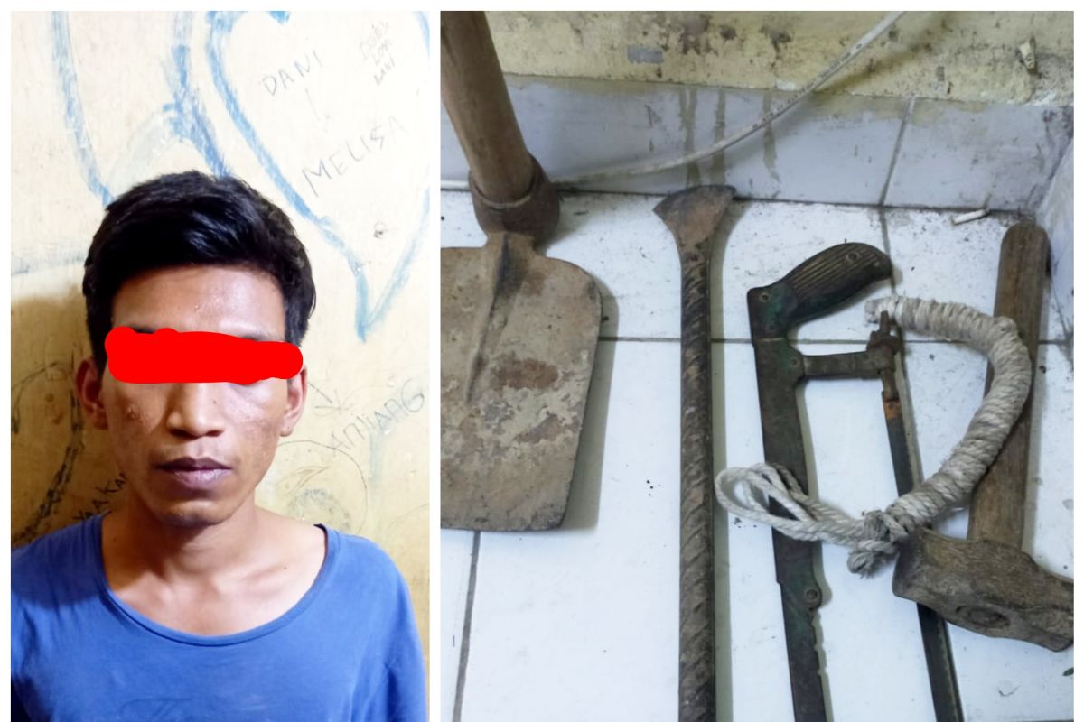 Polisi gagalkan aksi pencurian kabel PT Telkom