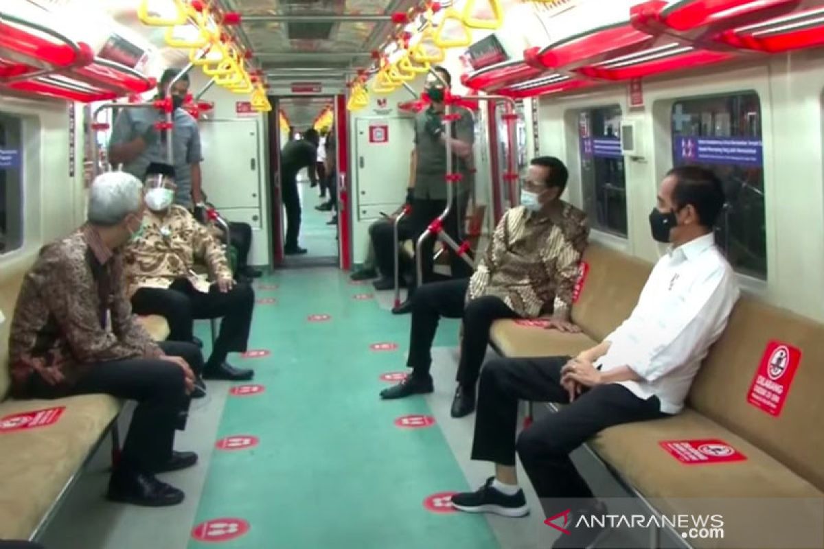 Presiden Jokowi ingin KRL Yogyakarta-Solo dongkrak ekonomi-pariwisata