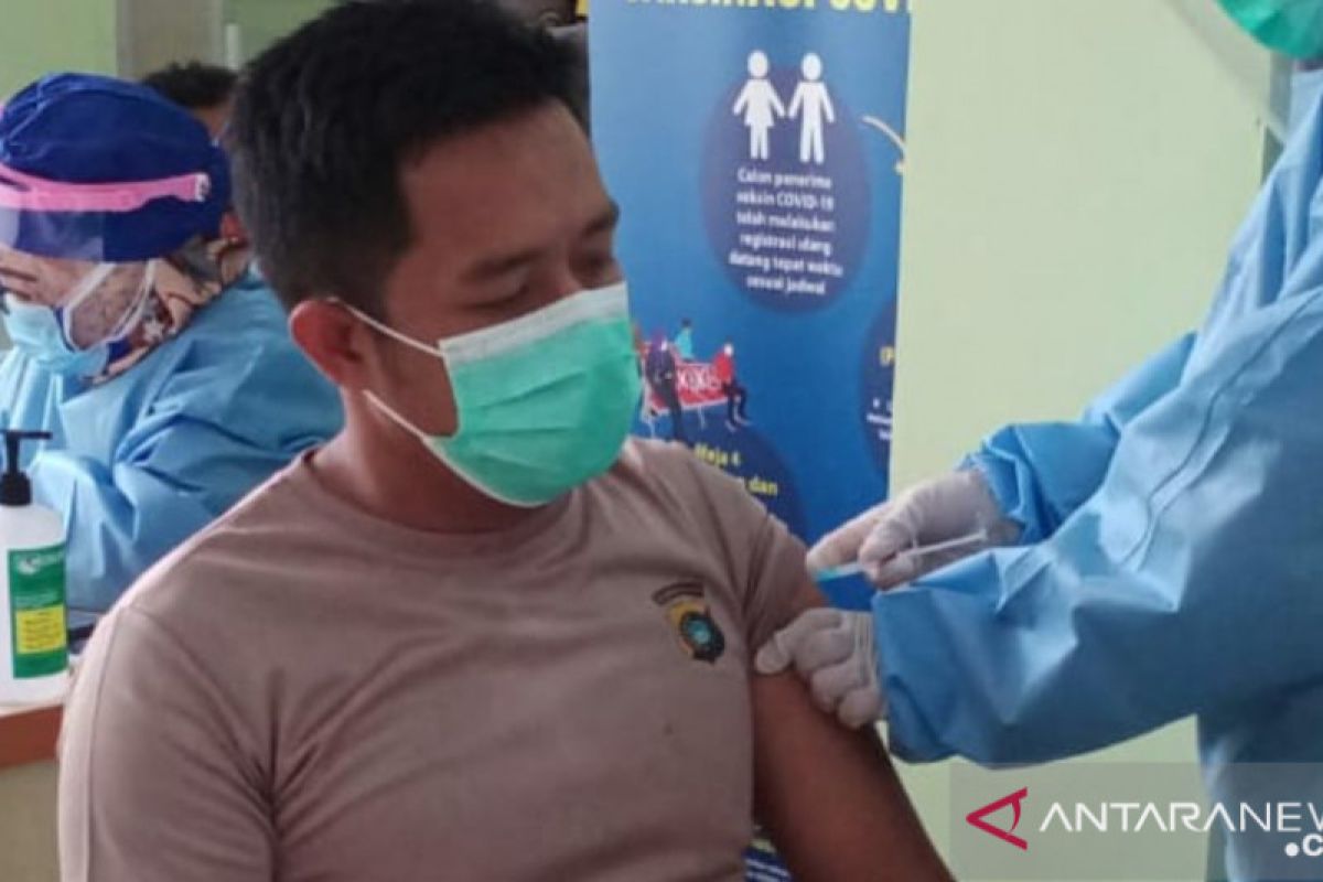 184 orang di Bangka ikuti vaksinasi COVID-19 tahap kedua