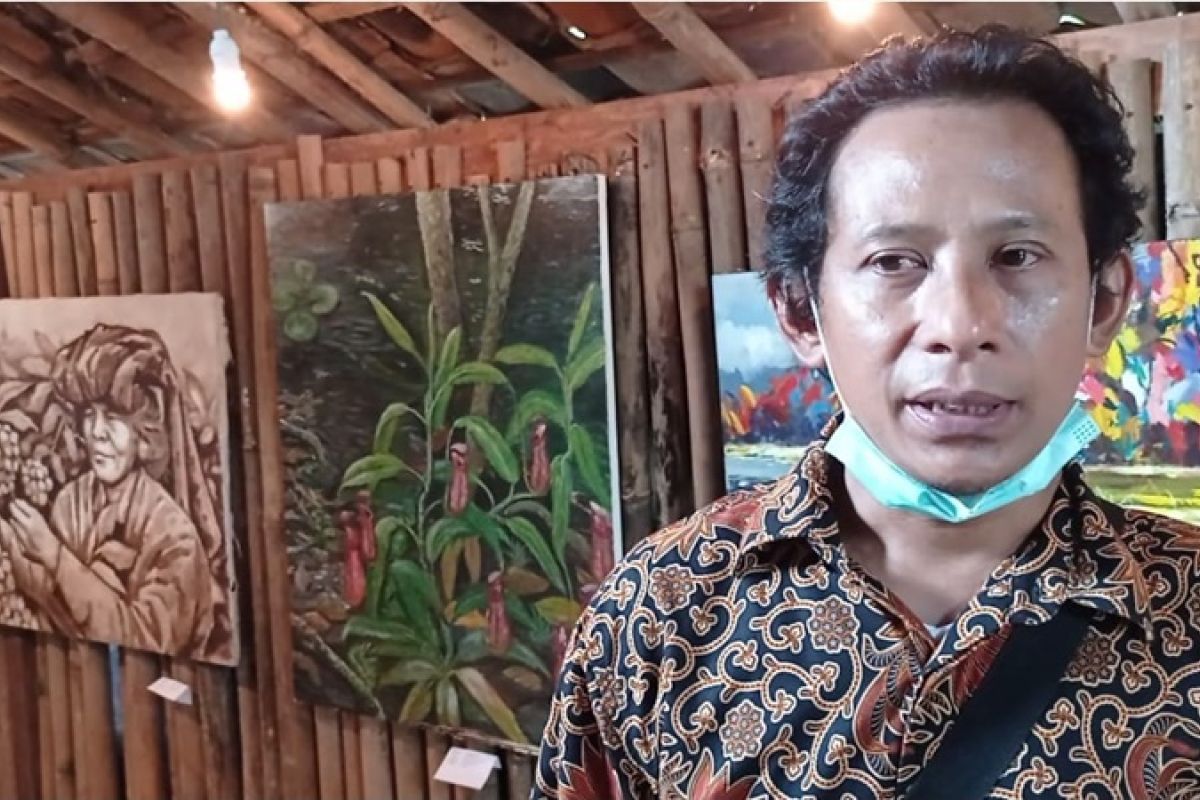 Tobong Art Space, konsep pameran lukisan di tengah desa