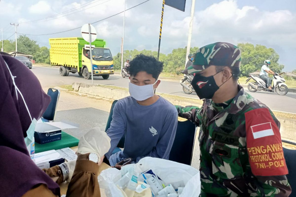 Kodim Aceh Utara tingkatkan operasi yustisi penegakan protokol kesehatan