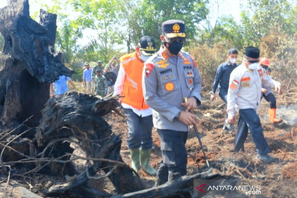 Kapolda Aceh: TNI, Polri, BPBD fokus lakukan pemadaman karhutla