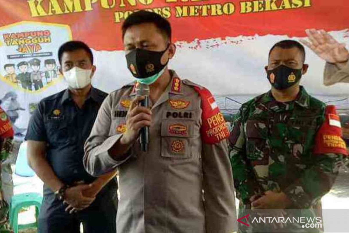 Satgas COVID-19 Bekasi bidik orang tua asuh membangun Kampung Tangguh Jaya