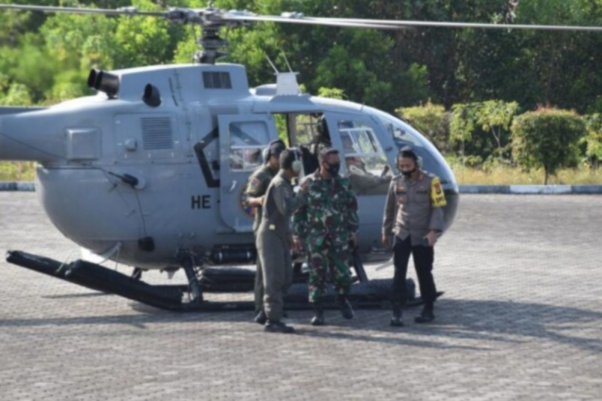 TNI-Polri patroli karhutla melalui darat dan udara di Tanjungpinang