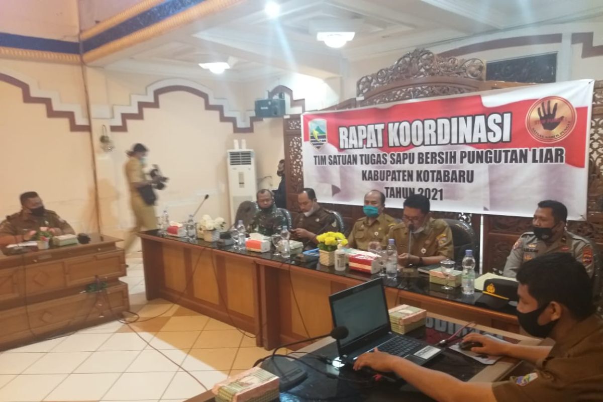 Kotabaru gelar Rakor Satgas sapu bersih pungli