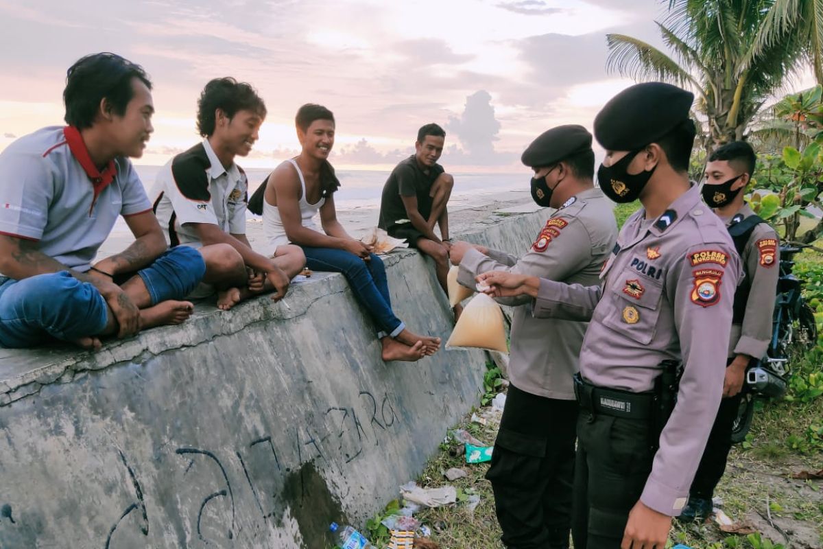 Polisi Mukomuko minta warga patuhi protokol kesehatan