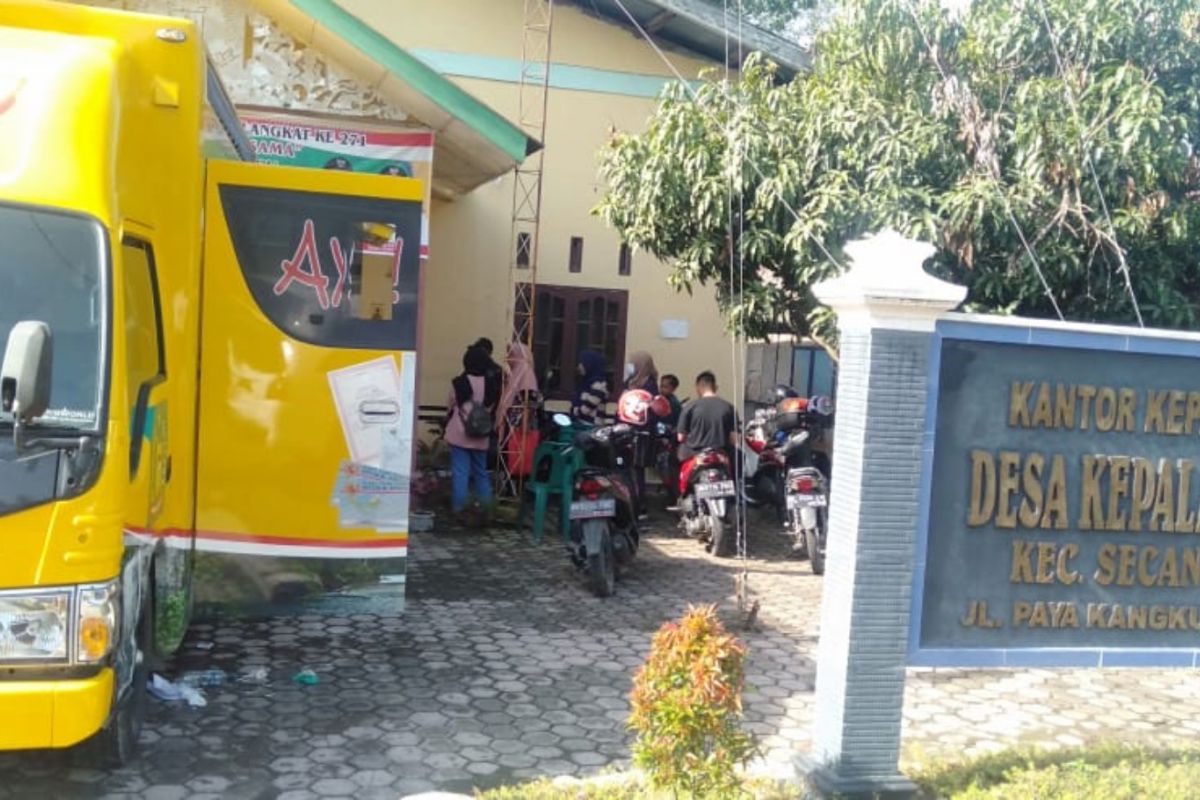 Disdukcatpil Langkat laksanakan perintah bupati datangi daerah terpencil