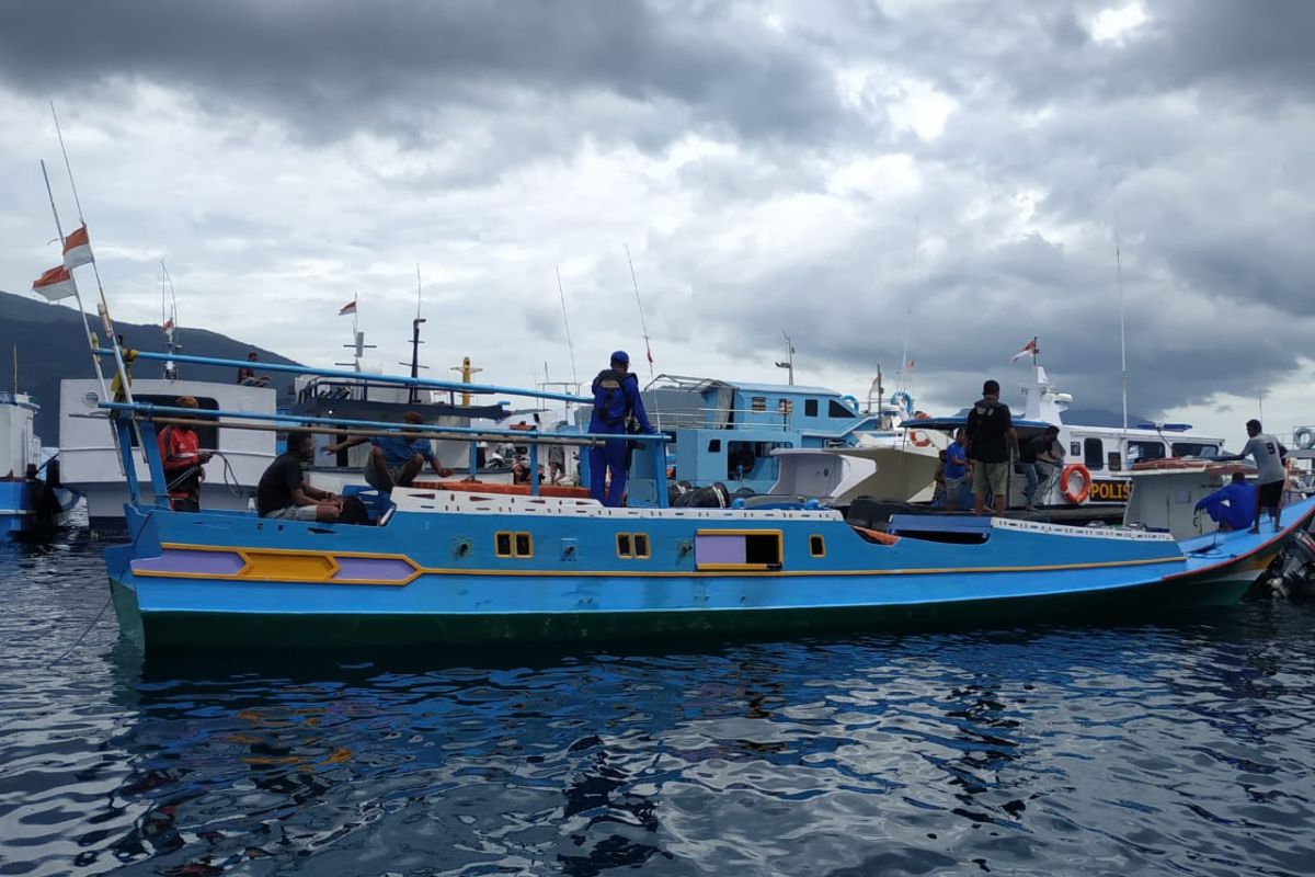 Polisi amankan nelayan yang tangkap ikan dengan bahan peledak