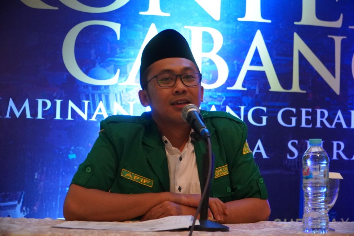 Gus Afif kuatkan lima bidang di kepengurusan baru GP Ansor Surabaya 2021-2025