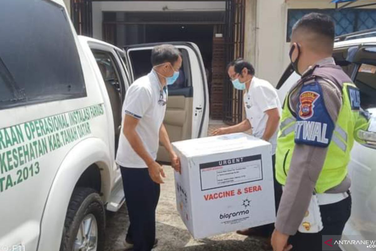 Gelombang kedua vaksinasi, Tanah Datar sasar 1.200 penerima