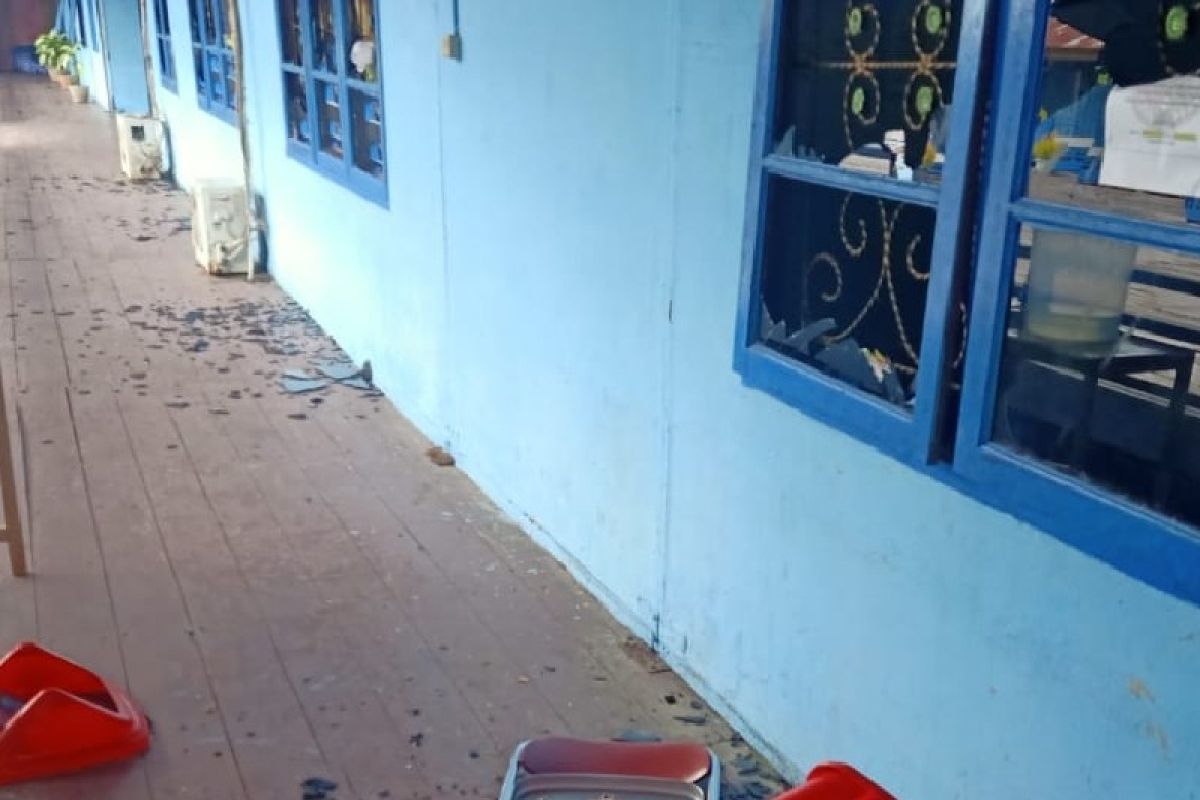 Polisi tangkap tujuh pelaku perusakan di kantor bupati di Agats