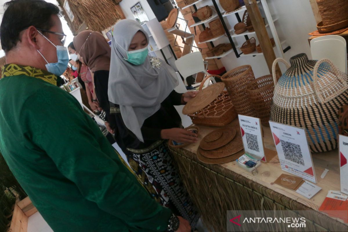 Kerajinan rotan produksi UMKM Janapria laris di pasar internasional