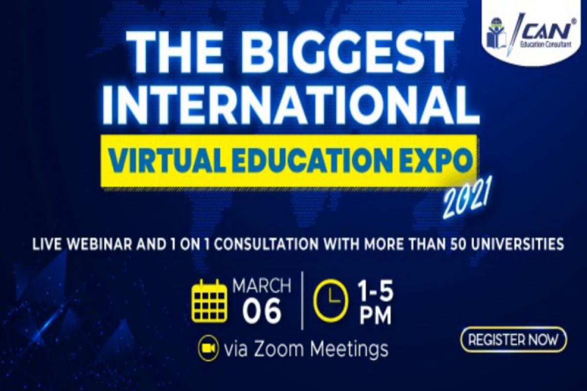 Hadiri Pameran Pendidikan ICAN: The Biggest International Virtual Education Expo 2021