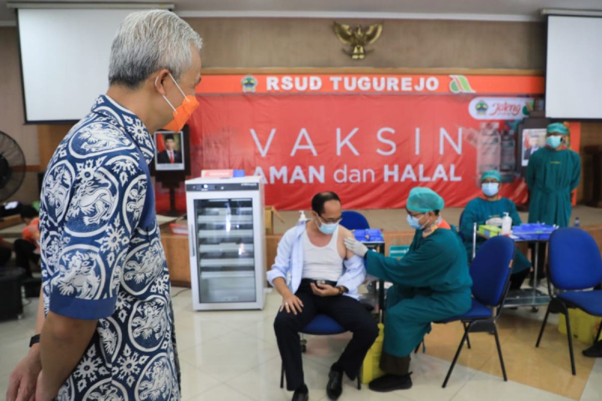 Jawa Tengah percepat pelaksanaan vaksinasi COVID-19 pada warga lansia