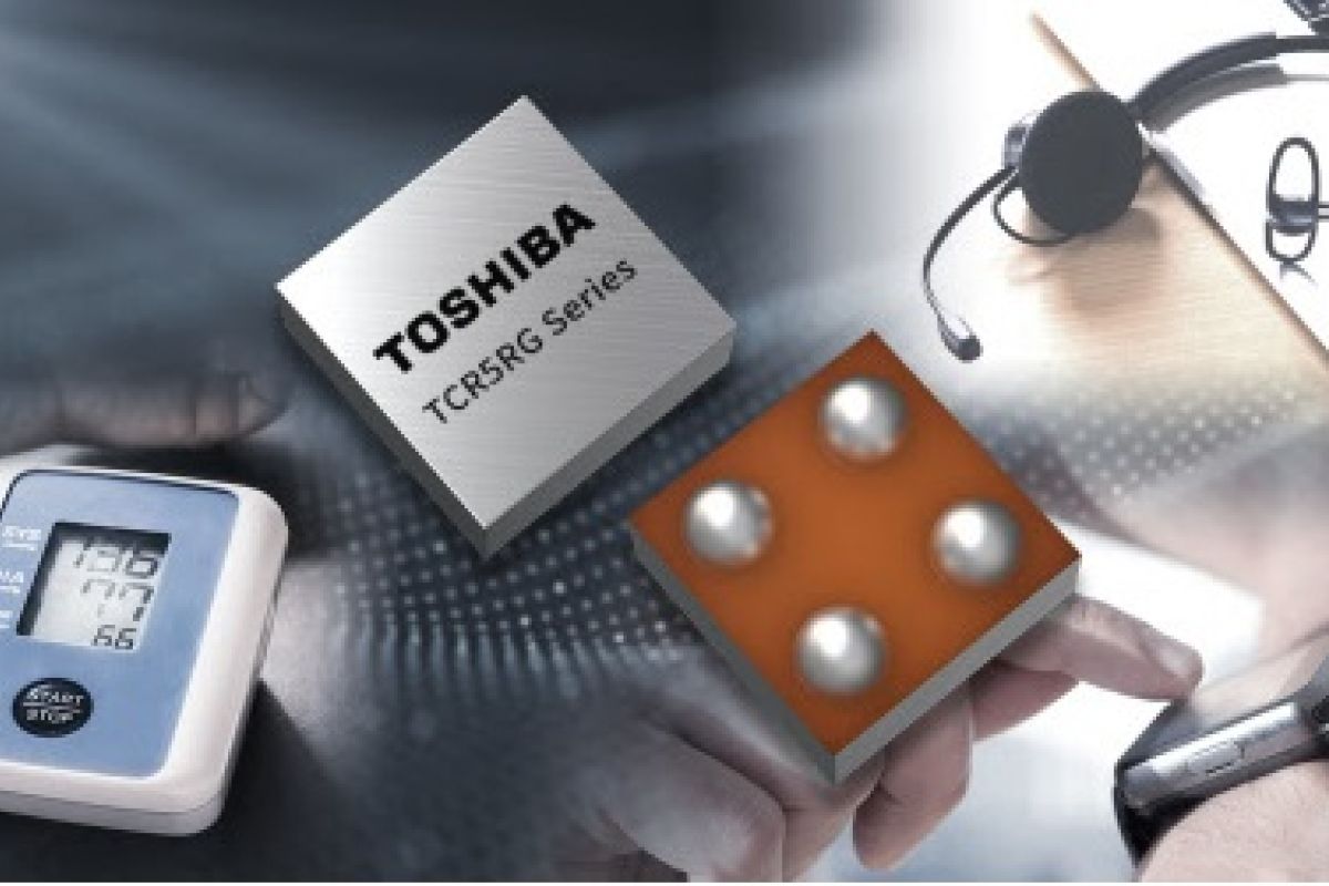 Toshiba launches thin and compact LDO regulators that help to reduce device size and stabilize power line output