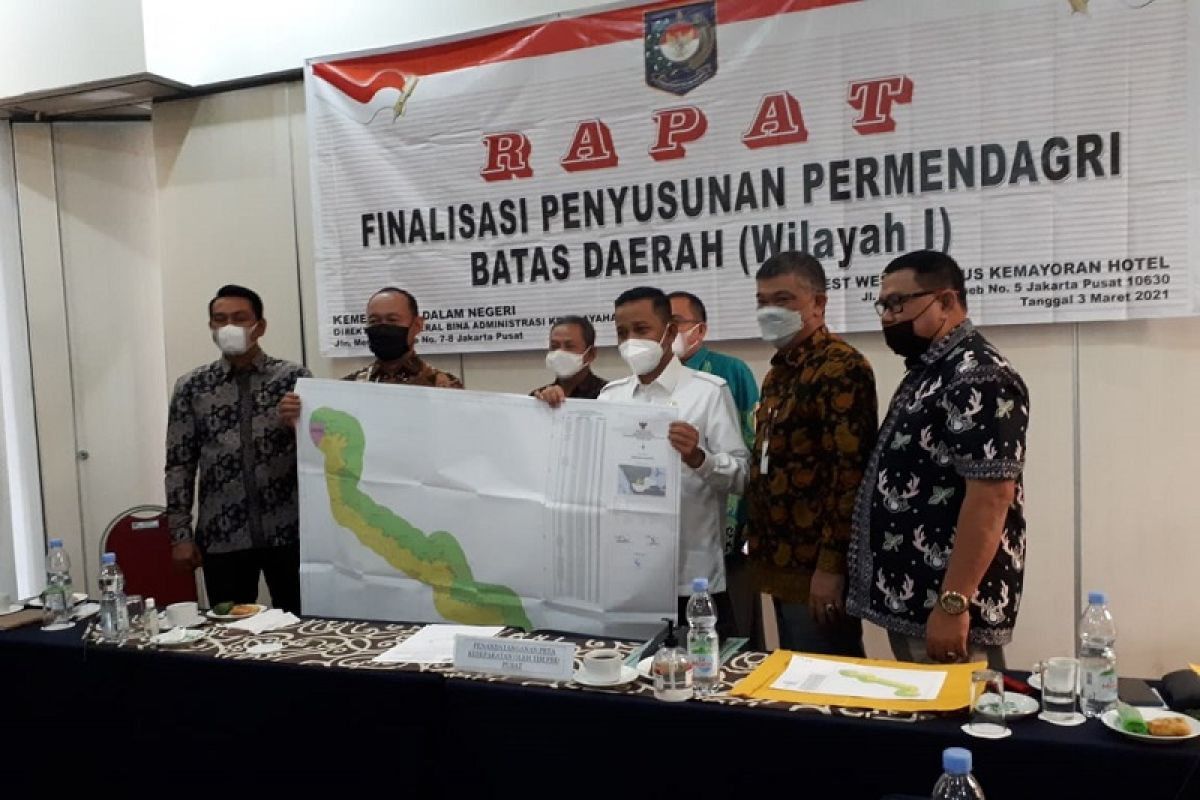 Kabupaten Bungo dan Tebo sepakati batas wilayah setelah menggantung 21 tahun