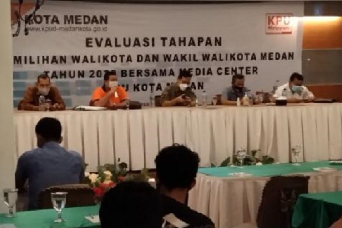 KPU Medan evaluasi pelaksanaan Pilkada 2020