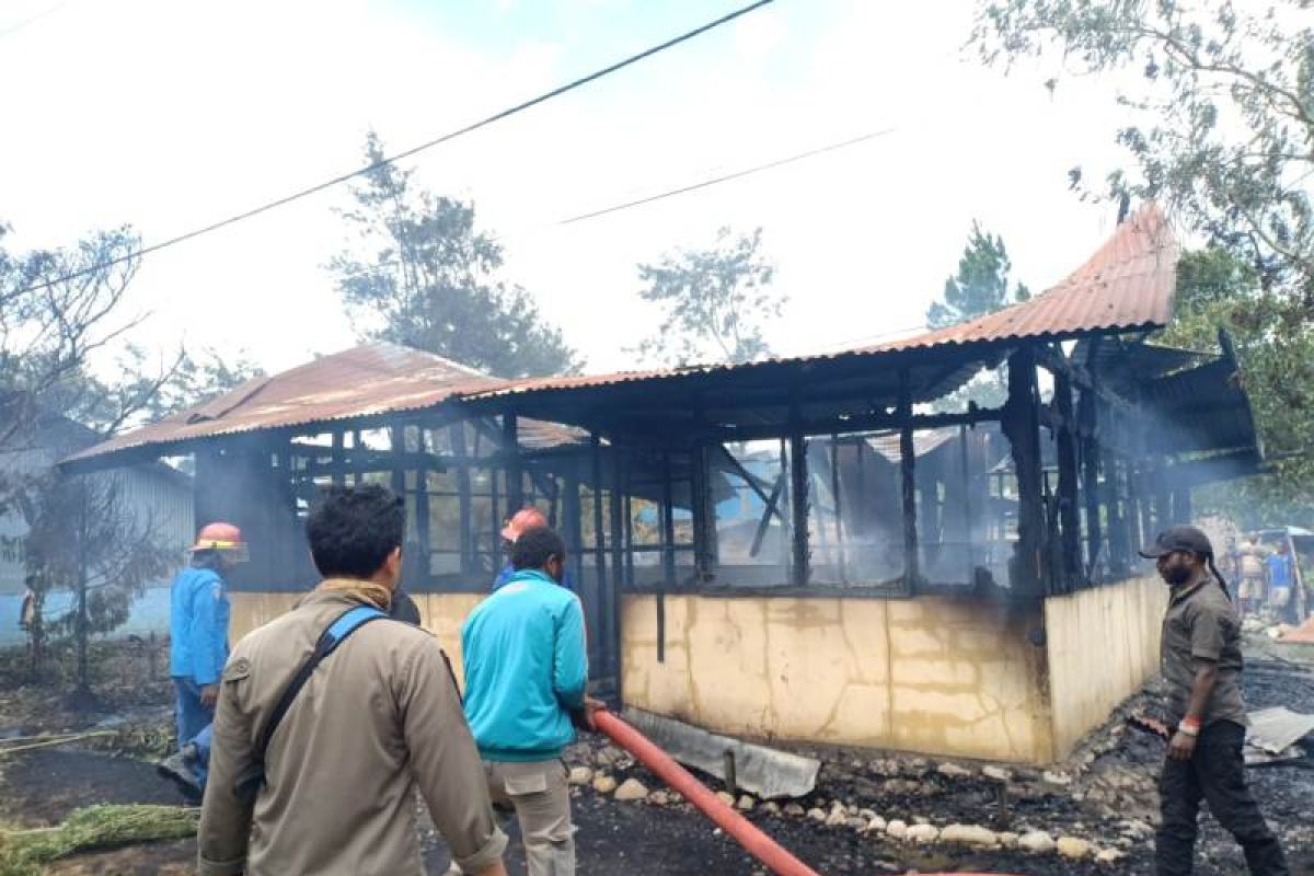 Polres Jayawijaya dalami kasus pembakaran rumah karyawan RRI