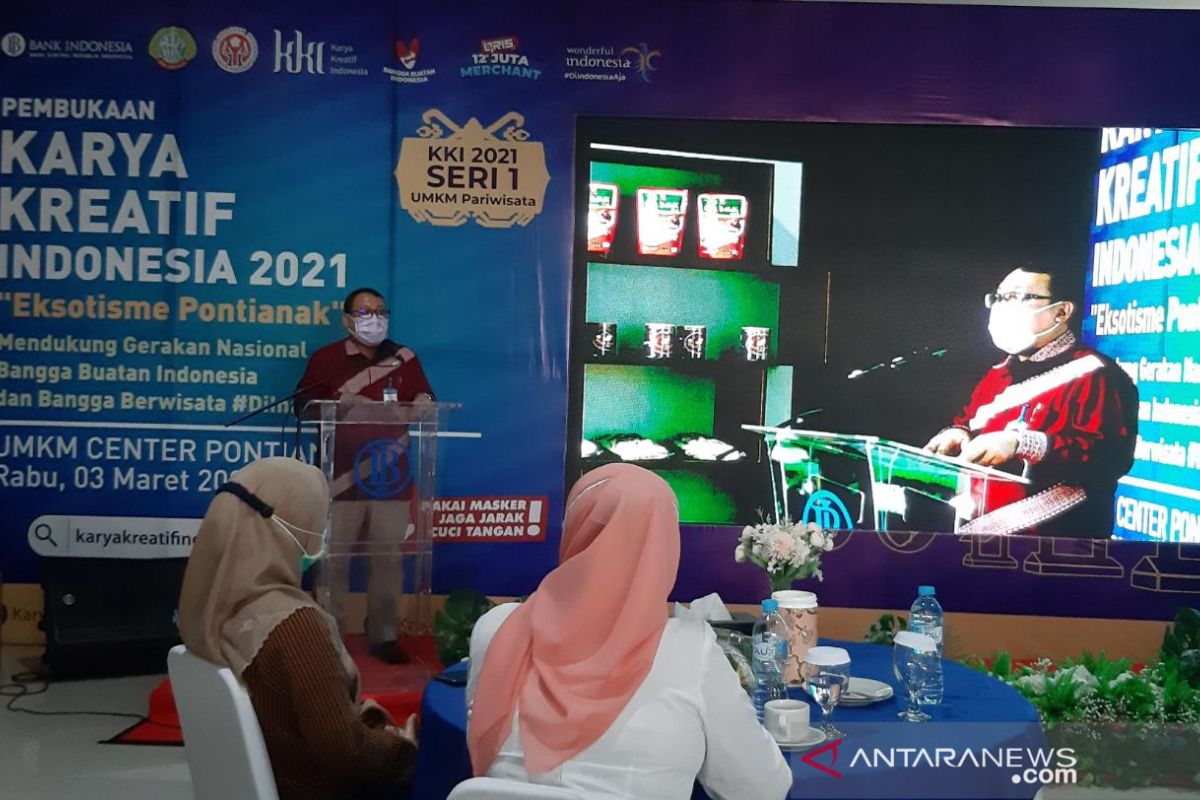 Karya Kreatif Indonesia 2021 di Kalbar angkat eksotisme Kota Pontianak