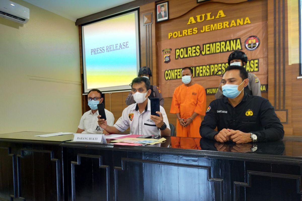 Polres Jembrana tangkap mantan polisi residivis