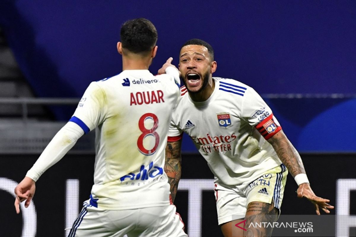 Liga Prancis - Lyon kembali ke jalur kemenangan, Saint-Etienne dibekuk tim promosi