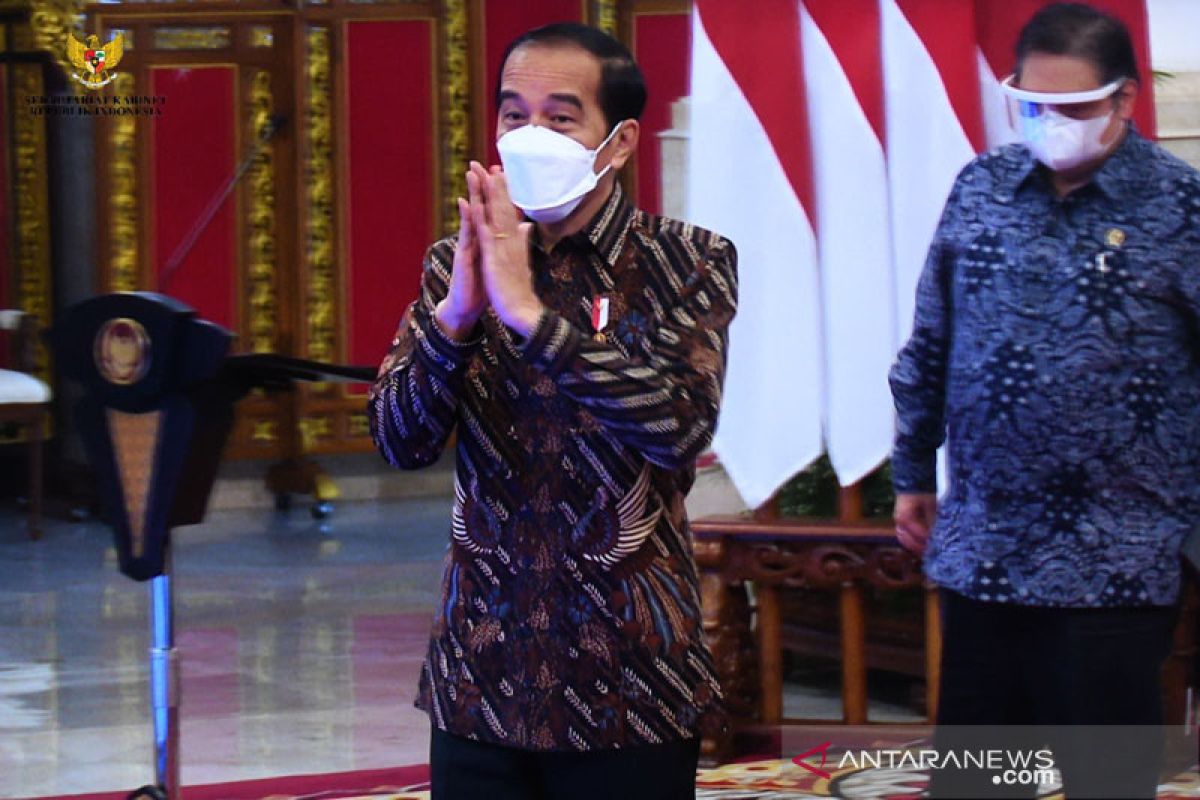 Presiden : Investasi dan lapangan kerja kunci pertumbuhan ekonomi 2021