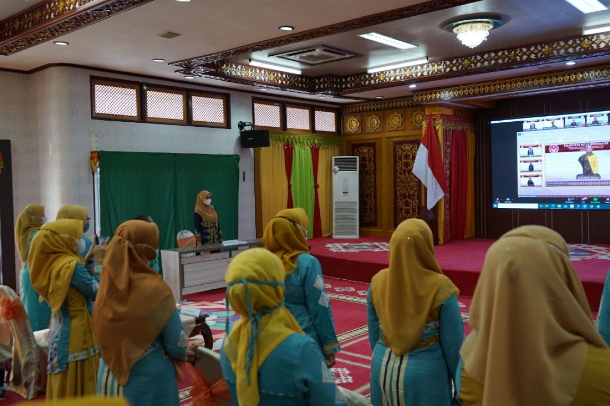 Dyah Erti Idawati dilantik jadi Ketua Dekranasda Aceh. Ini pesan Istri Wapres