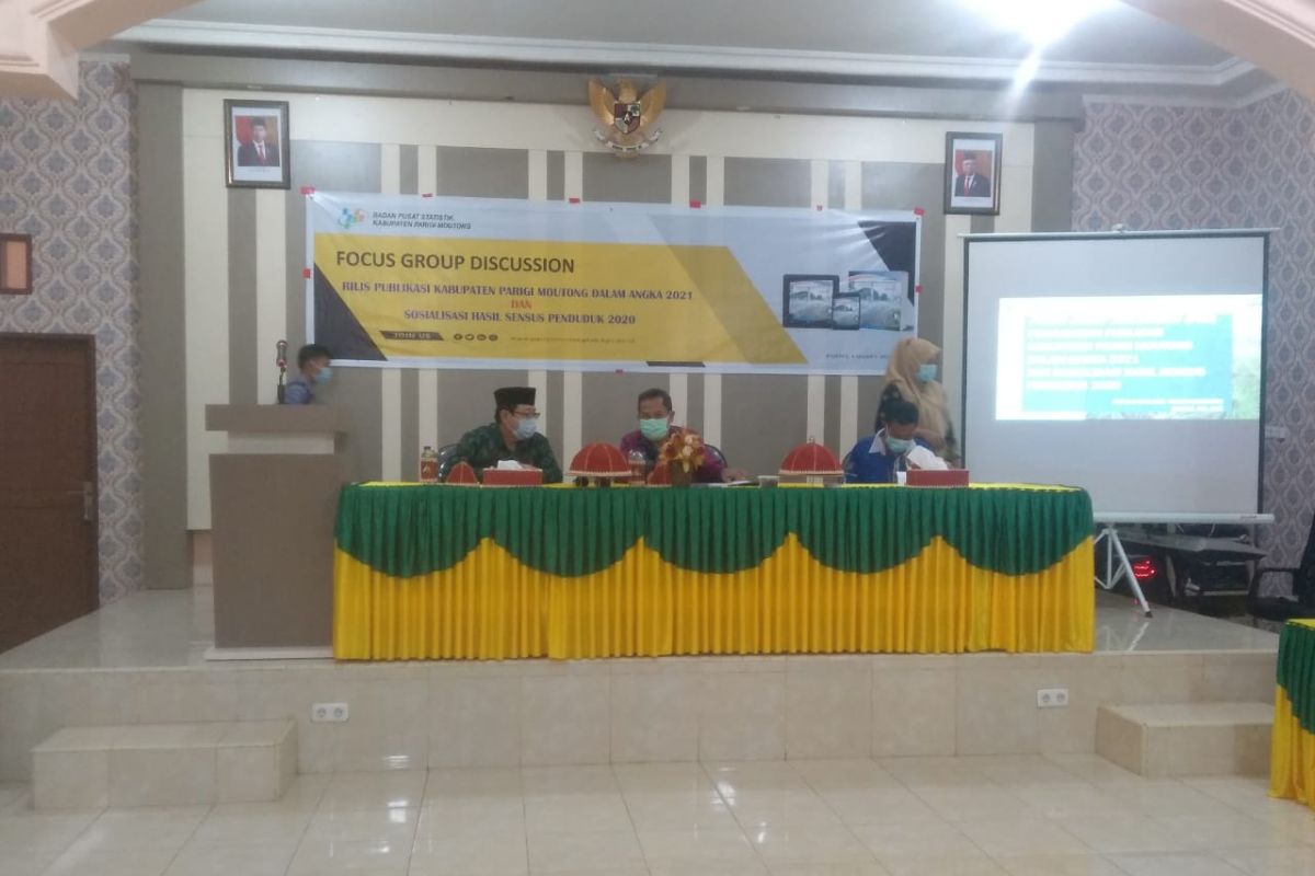 BPS sebut tiga sektor penyumbang tertinggi PDRB Parigi Moutong 2020