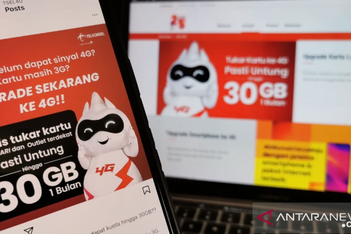 Telkomsel ajak  migrasi ke kartu USIM 4G dapat kuota hingga 30 GB