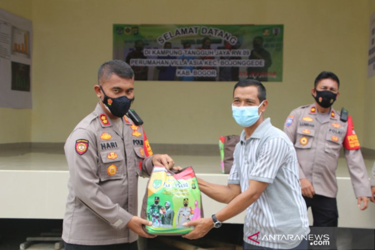 Kampung Tangguh Bojong Gede Depok tekan COVID-19 sisakan satu kasus