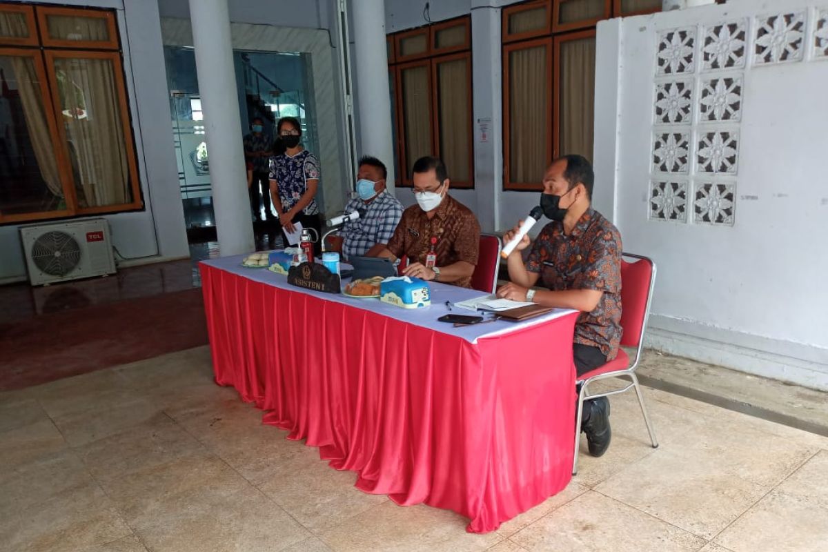 Disdik Sitaro gelar rapat persiapan pembelajaran tatap muka