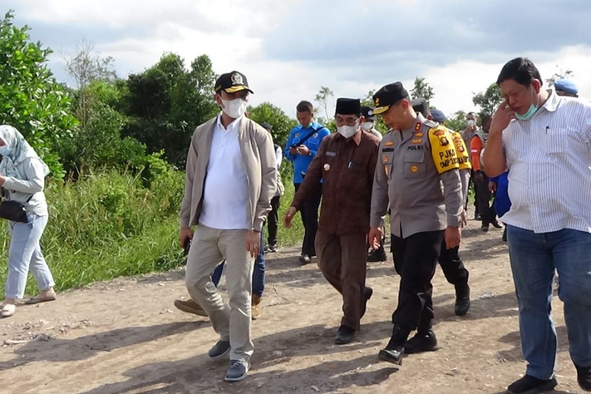 Bersama Kapolda, Ketua DPRD pantau kesiapan tim lapangan pencegahan karhutla