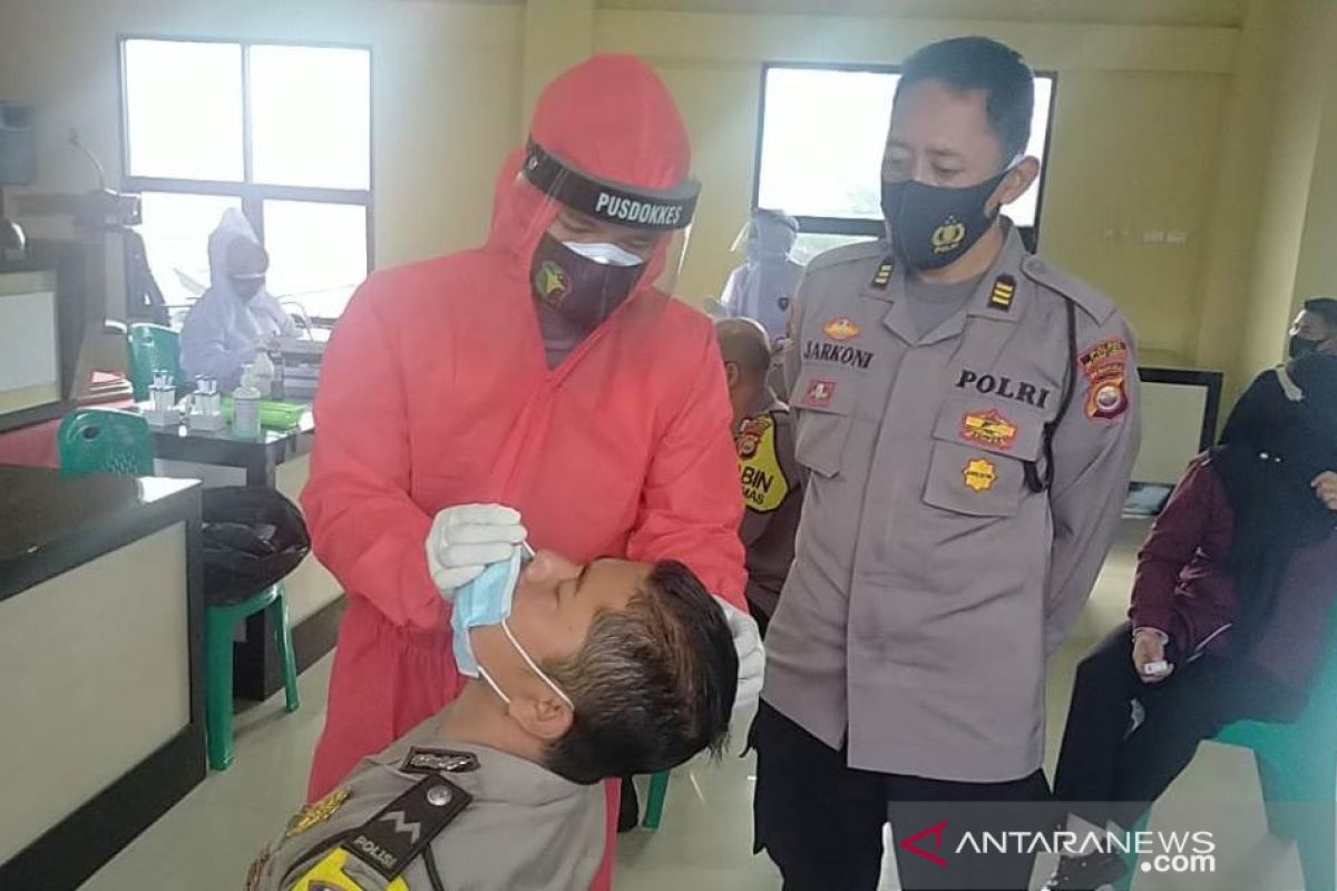 Polres Rejang Lebong gelar pemeriksaan COVID-19