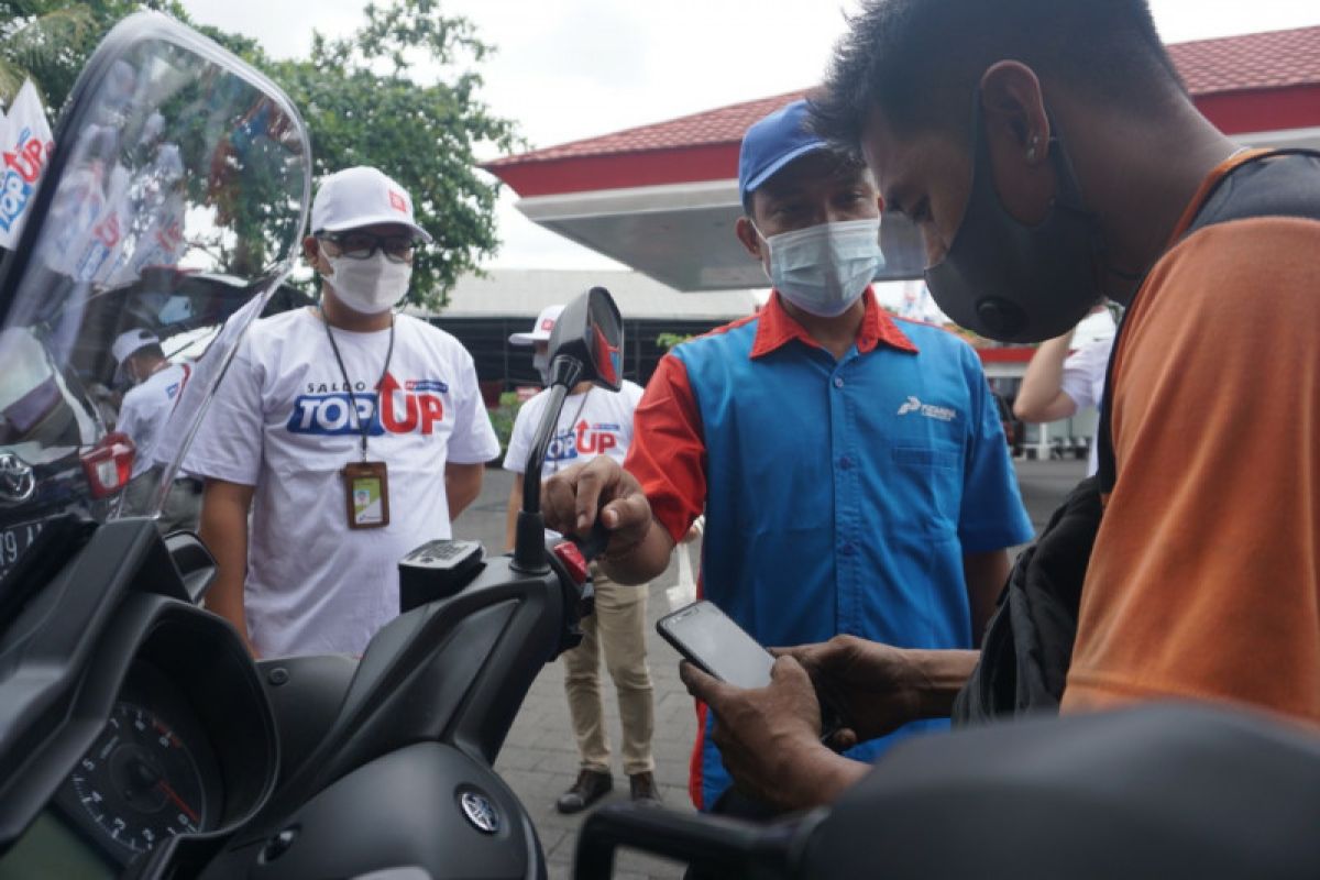 Pertamina catat  transaksi digital di Bali naik 208 persen