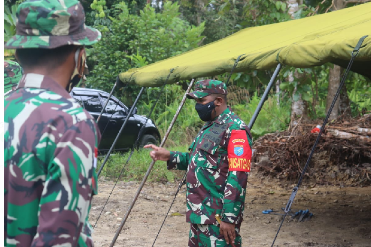 Satgas TMMD Kodim 1206/PSB tetap berjalan meski di tengah pamdemi COVID-19