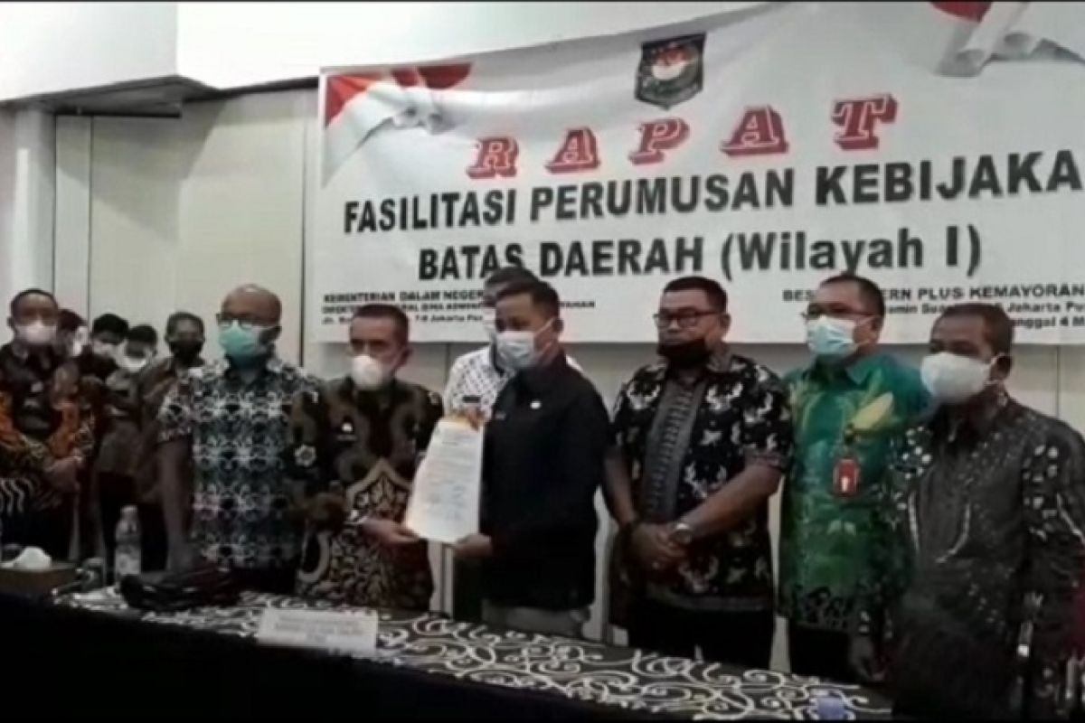 Puluhan tahun mengambang, Bungo-Dharmasraya akhirnya bersepakat sudahi masalah batas wilayah