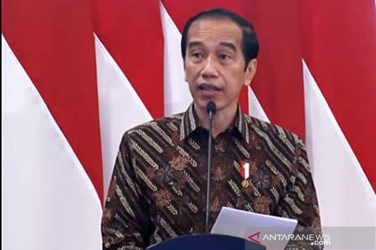 Jangan sampai lokasi strategis diisi merek luar negeri, kata Jokowi