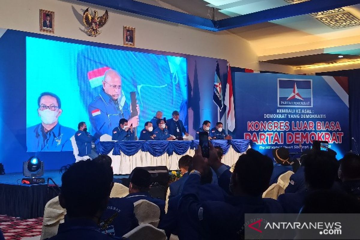 KLB Partai Demokrat jadikan Moeldoko sebagai Ketua Umum