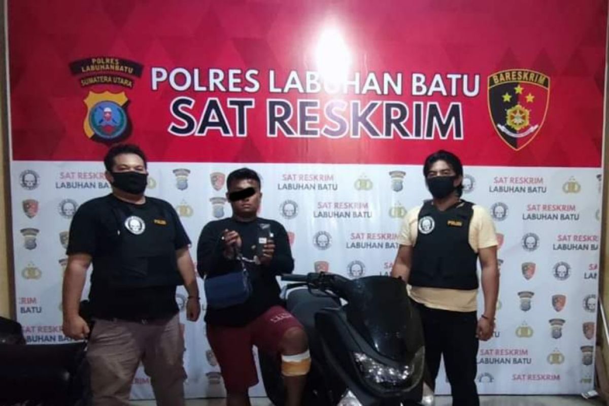 Beraksi 15 kali, Tekab Polres Labuhanbatu ringkus oknum mahasiswa spesialis jambret