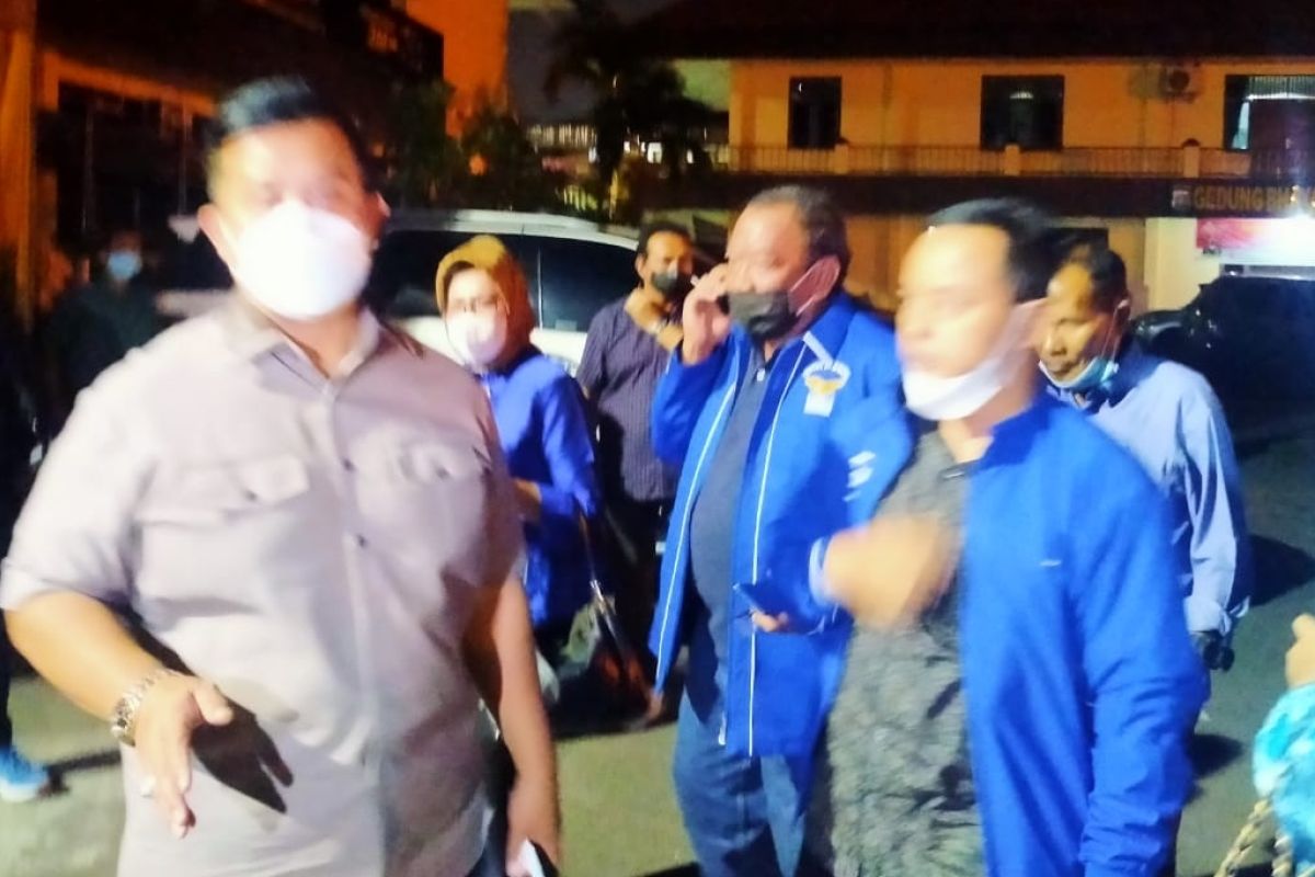 Demokrat Sumut datangi Polrestabes Medan laporkan KLB