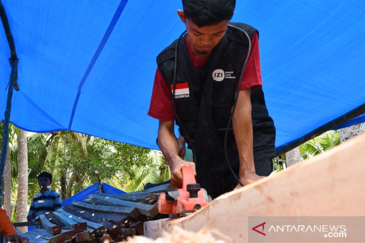 IZI siapkan 93 unit huntara bagi penyintas gempa Sulbar