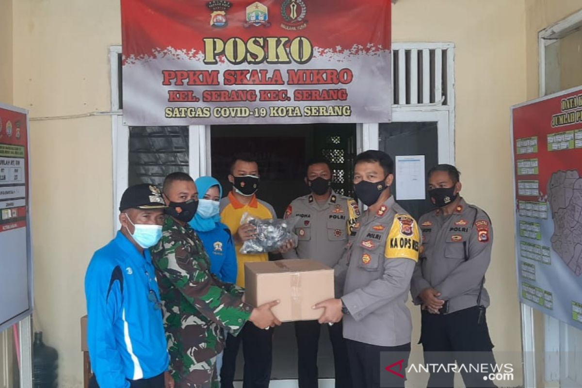 Kapolres apresiasi Posko PPKM amankan Kota Serang dari zona merah